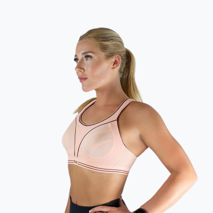 Shock Absorber Ultimate Run Bra rózsaszín ragyogás 3