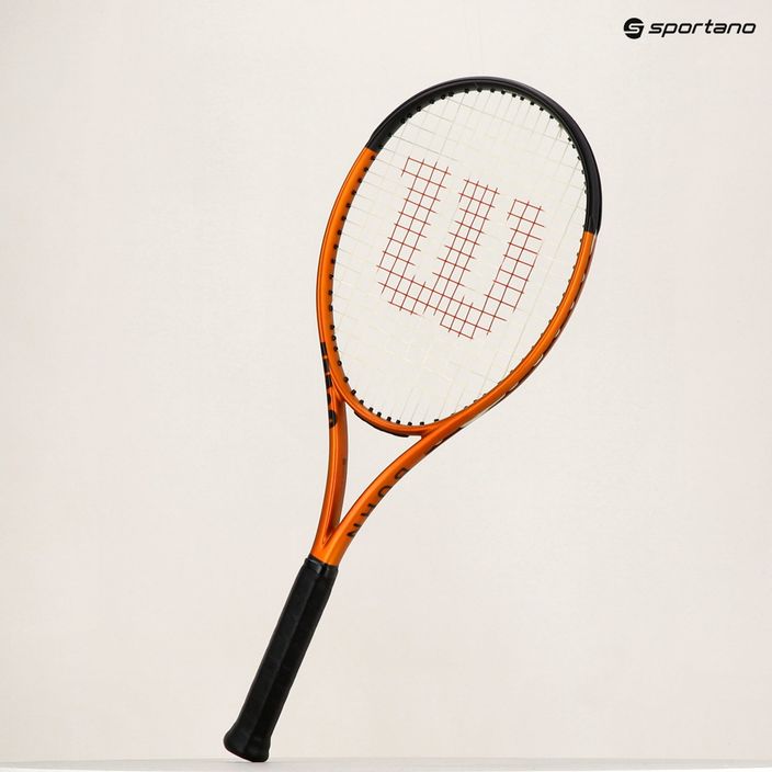 Wilson Burn 100 V5.0 teniszütő narancssárga WR108810 7