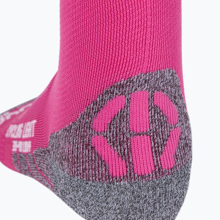 Női kerékpáros zokni UYN Light pink/white 3