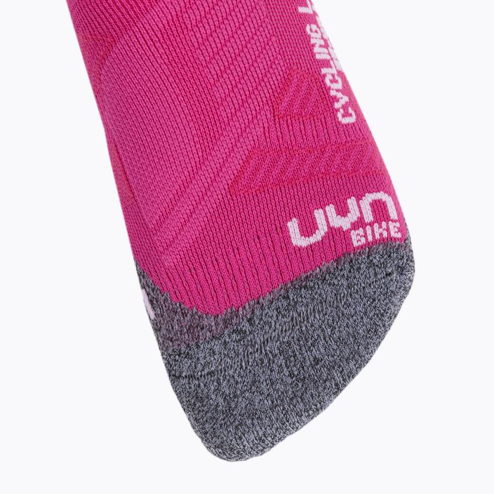 Női kerékpáros zokni UYN Light pink/white 4