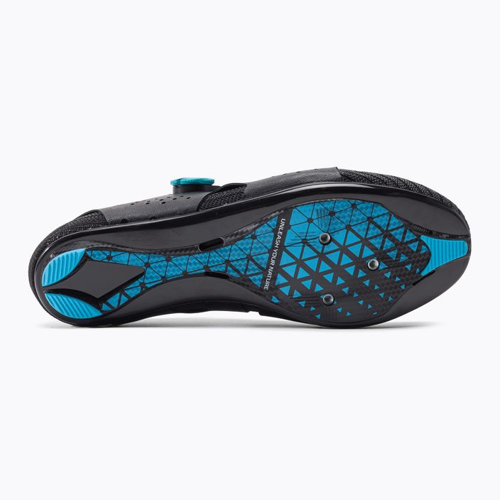 Férfi közúti cipő UYN Naked Carbon black/blue 4