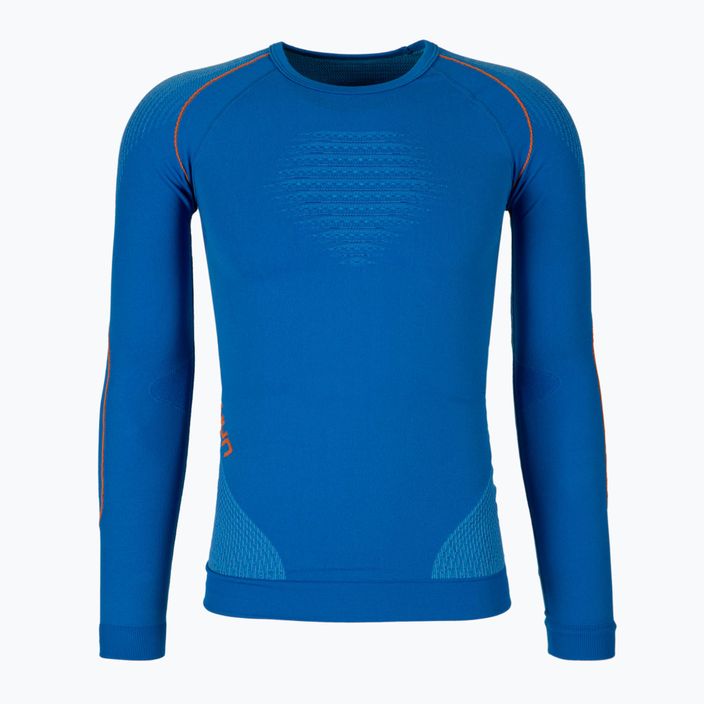 Férfi termikus pulóver UYN Evolutyon UW Shirt blue/blue/orange shiny