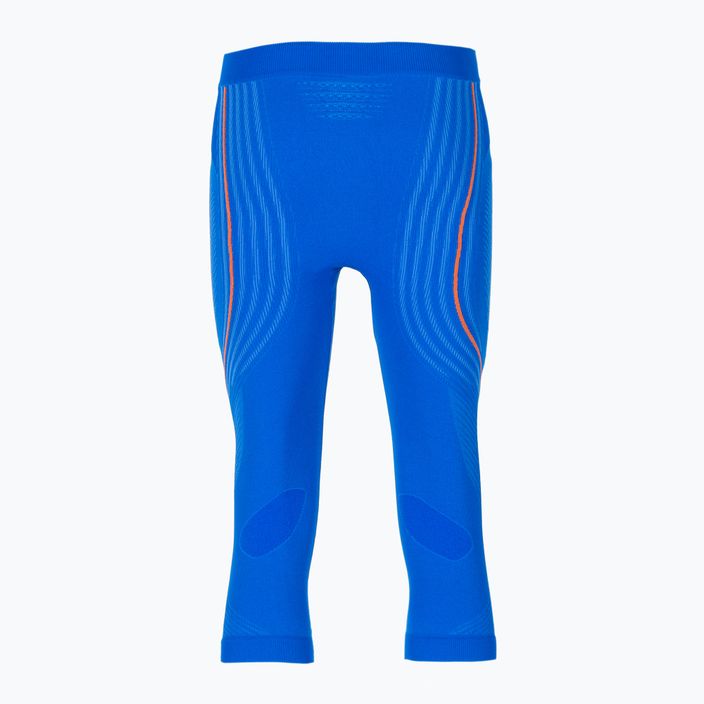 Férfi termoaktív nadrág UYN Evolutyon UW Medium blue/blue/orange shiny 3