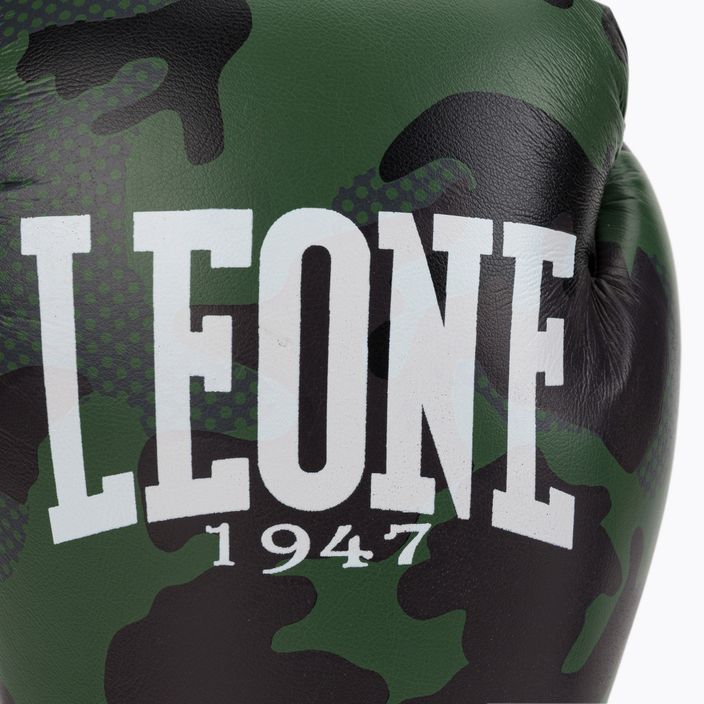 Leone terepszínű zöld bokszkesztyű GN324 5