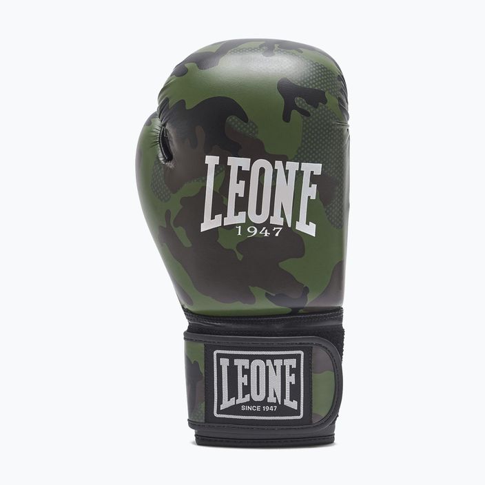 Leone terepszínű zöld bokszkesztyű GN324 8