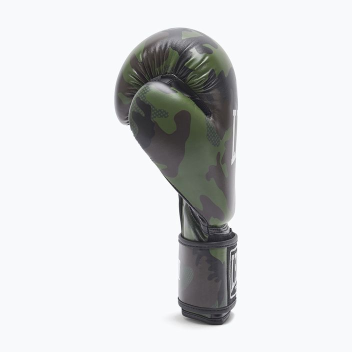Leone terepszínű zöld bokszkesztyű GN324 9
