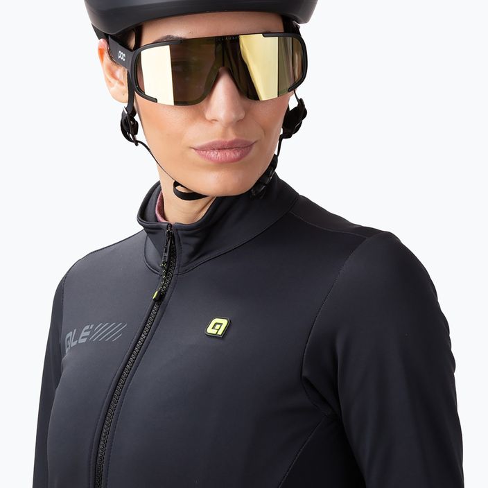 Női kerékpáros kabát Alé Fondo 2.0 fekete 3
