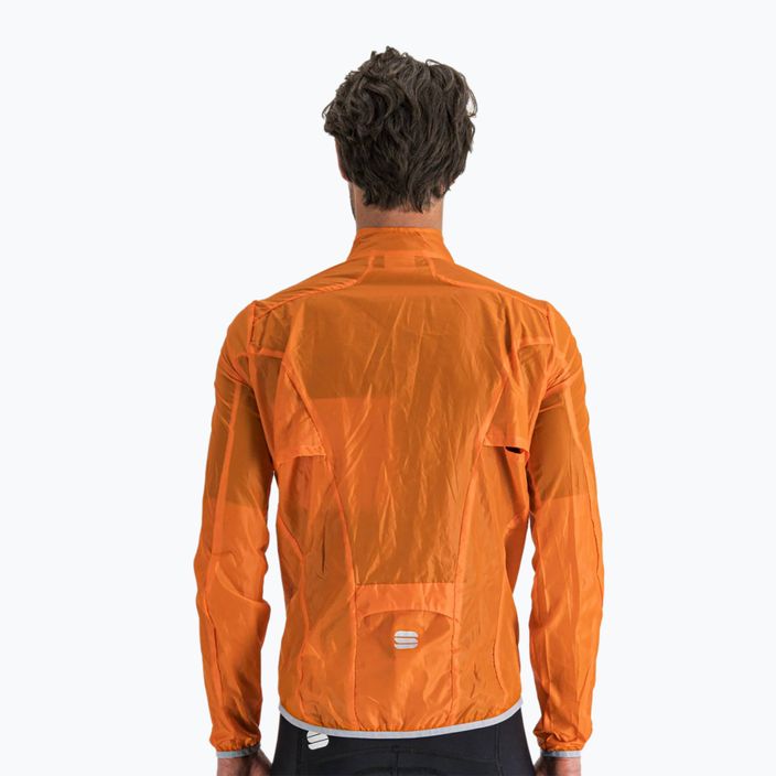 Férfi Sportful Hot Pack Easylight kerékpáros dzseki narancssárga 1102026.850 6