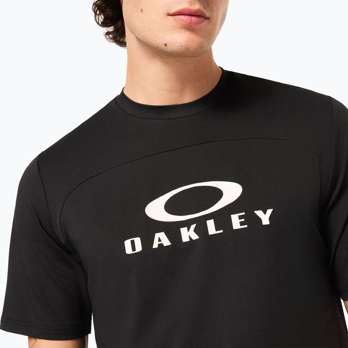 férfi kerékpáros mez Oakley Free Ride RC blackout 6