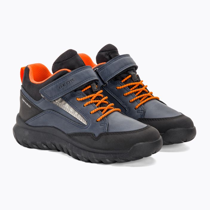 Junior cipő Geox Simbyos Abx navy/blue/orange 4