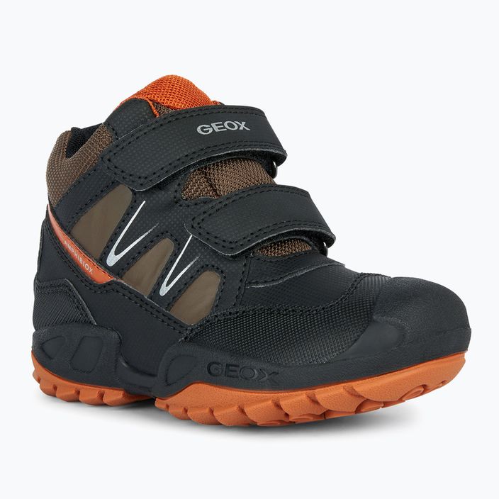Junior cipő Geox New Savage Abx black/dark orange 7