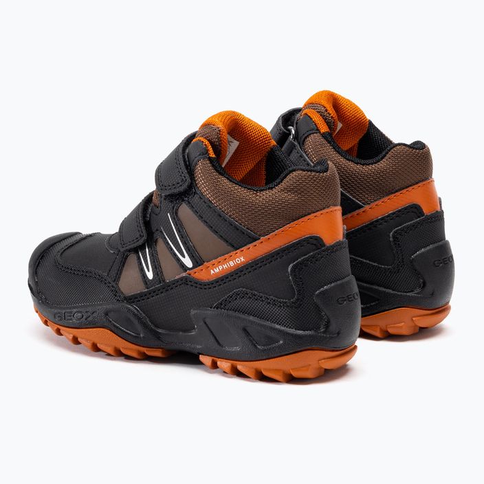 Junior cipő Geox New Savage Abx black/dark orange 3