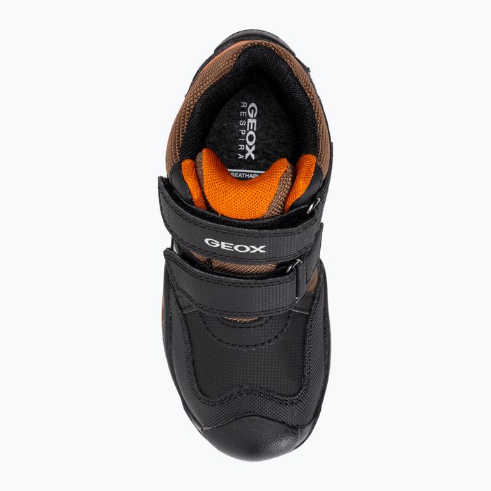Junior cipő Geox New Savage Abx black/dark orange 6