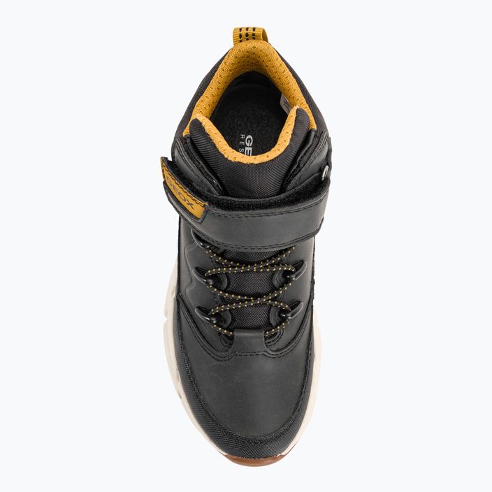 Junior cipő Geox Flexyper Plus black/dark yellow 6
