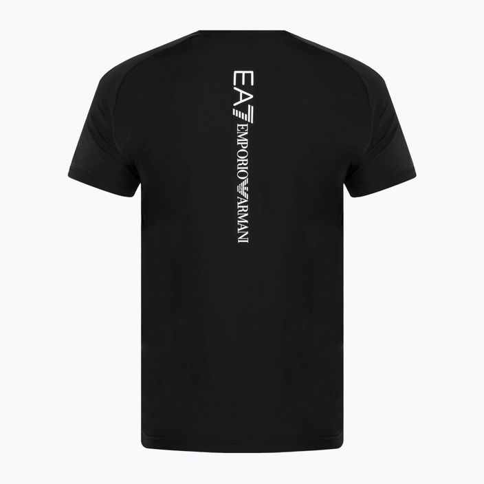 EA7 Emporio Armani Ventus7 Travel fekete póló + rövidnadrág szett 4