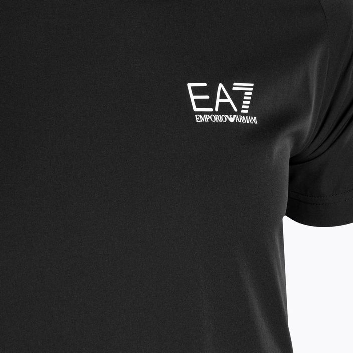 EA7 Emporio Armani Ventus7 Travel fekete póló + rövidnadrág szett 5
