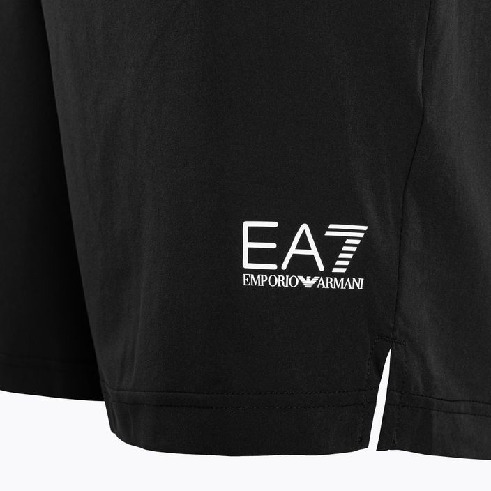EA7 Emporio Armani Ventus7 Travel fekete póló + rövidnadrág szett 8