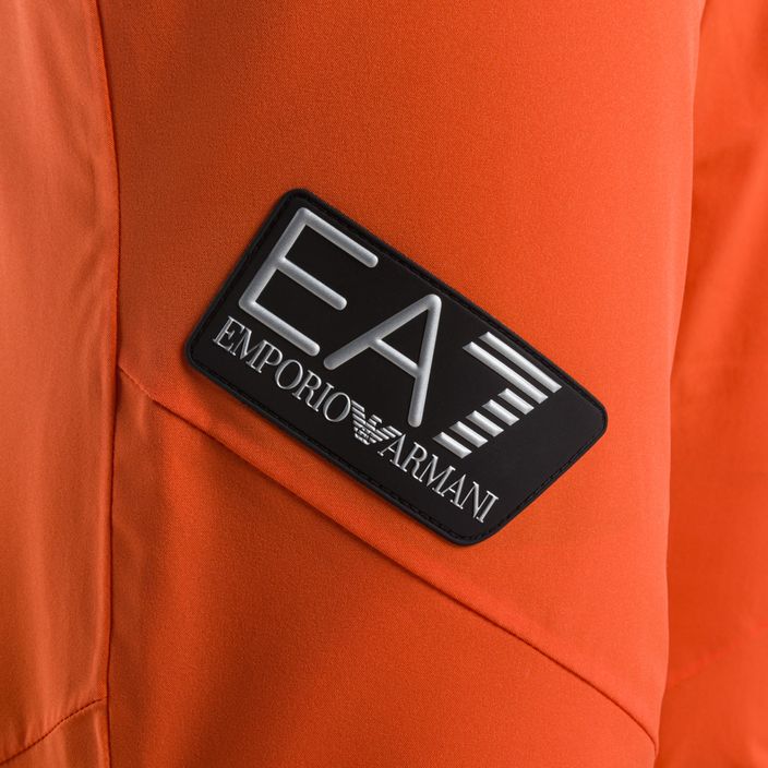 EA7 Emporio Armani férfi síelő nadrág Pantaloni 6RPP27 fluo narancs 4