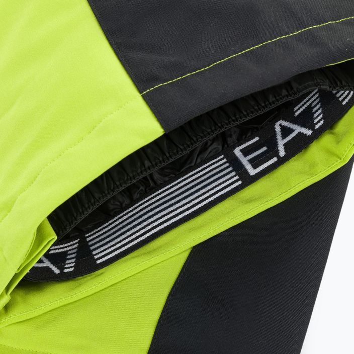 EA7 Emporio Armani férfi síelő nadrág Pantaloni 6RPP27 lime zöld 5