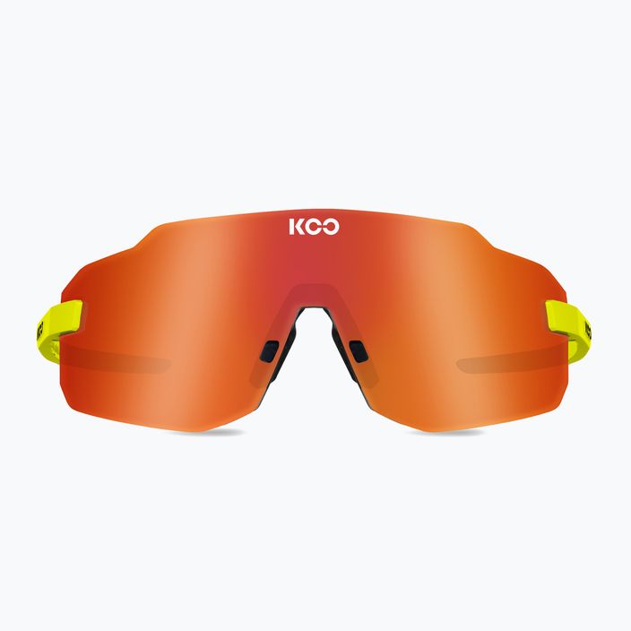 Napszemüveg Koo Supernova yellow fluo/red mirror 2