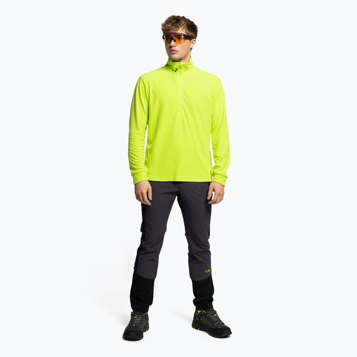 CMP férfi sí pulóver zöld 3G28037N/E112 2