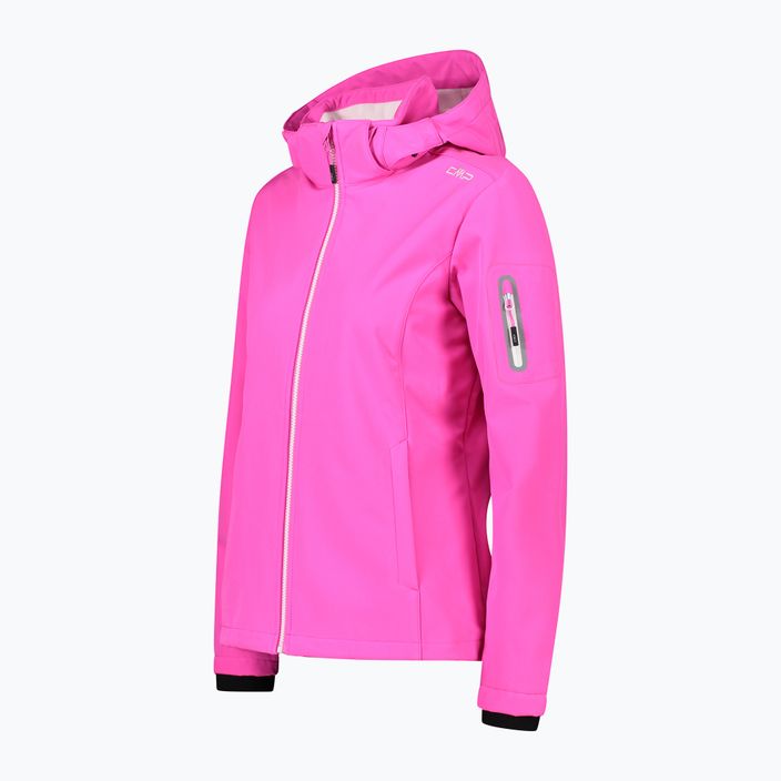 Női softshell kabát CMP Zip rózsaszín 39A5006/H924 2
