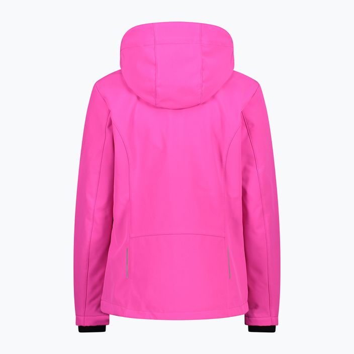 Női softshell kabát CMP Zip rózsaszín 39A5006/H924 3