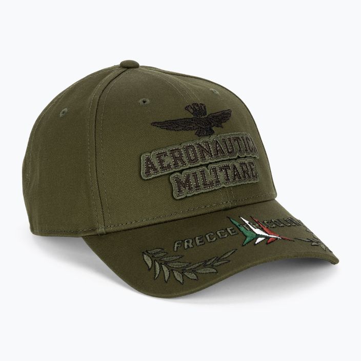 Férfi baseball sapka Aeronautica Militare Embossed Embroidery military green