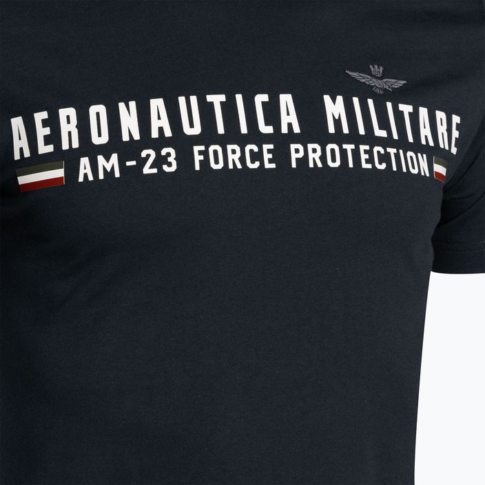 Férfi póló Aeronautica Militare Heritage dark blue 3