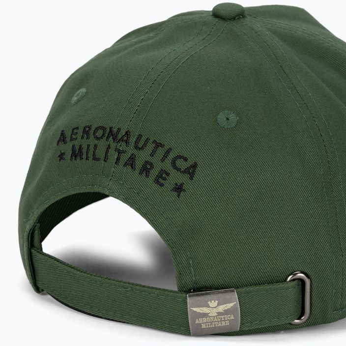 Férfi baseball sapka Aeronautica Militare Basic With Metal Eagle seaweed green 4