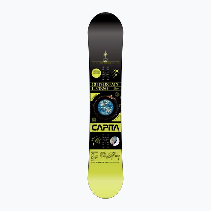 Férfi CAPiTA Outerspace Living snowboard sárga 1221109 3