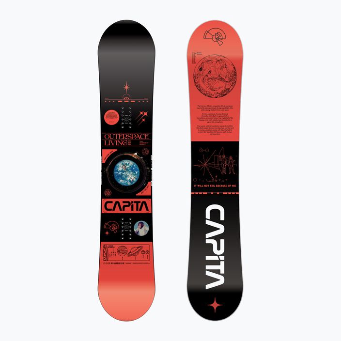 Férfi CAPiTA Outerspace Living snowboard piros 1221109