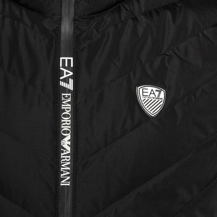 Férfi ujjatlan EA7 Emporio Armani Train Premium Shield Down Light fekete 3