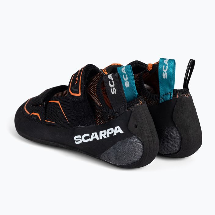 Női hegymászócipő SCARPA Reflex V fekete-narancs 70067-000/1 3