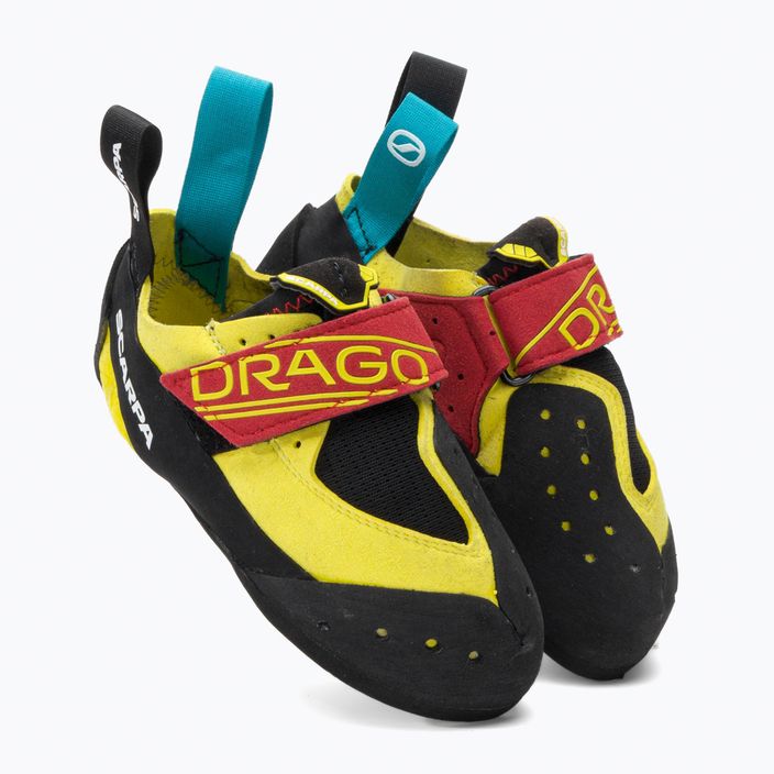 Gyermek mászócsizma SCARPA Drago Kid Xs Grip 2 sárga 70047-003/1 4