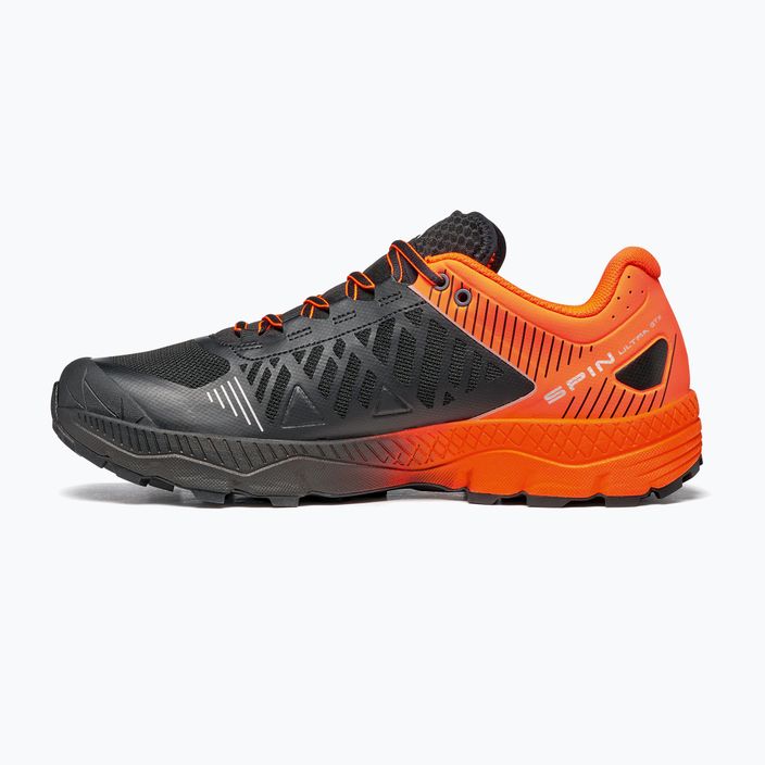 Férfi futócipő SCARPA Spin Ultra GTX narancssárga fluo/fekete 10