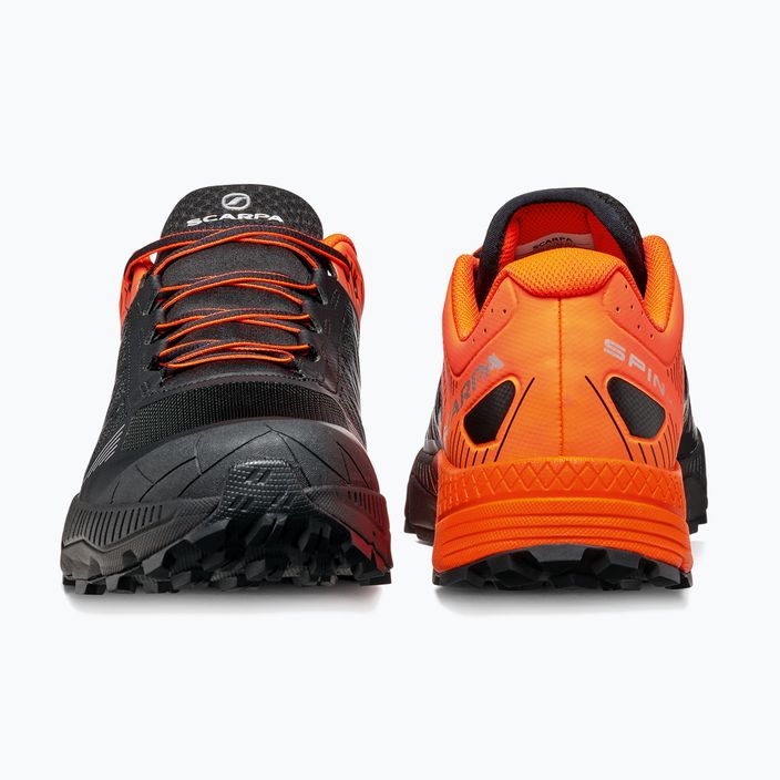 Férfi futócipő SCARPA Spin Ultra GTX narancssárga fluo/fekete 11