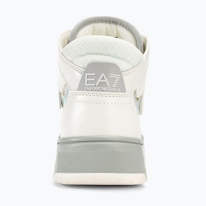 Cipő EA7 Emporio Armani Basket Mid white/iridescent 6