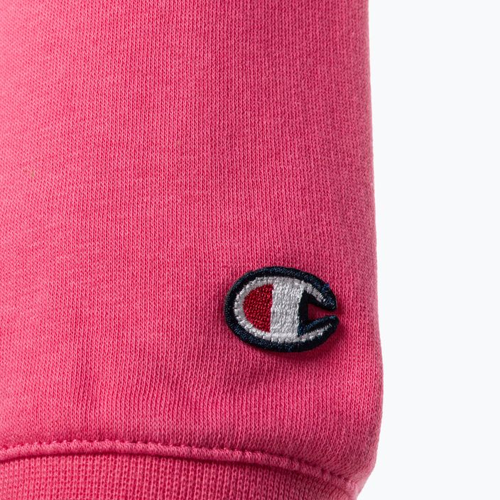 Champion Legacy gyermek pulóver sötét rózsaszínű 4