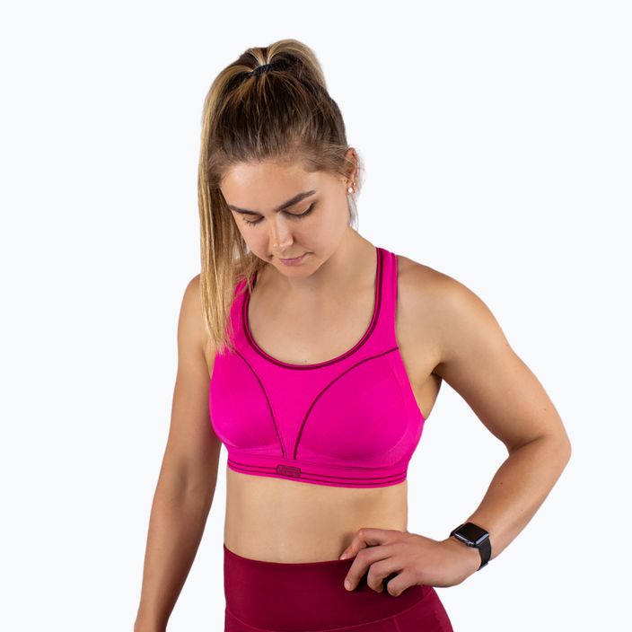 Shock Absorber Ultimate Run Bra rózsaszín 3