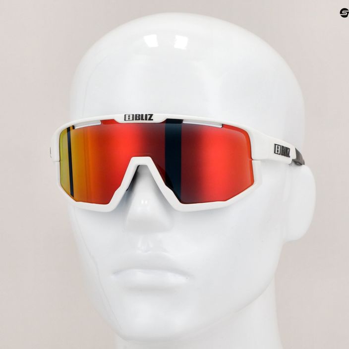 Bliz Fusion S3 matt fehér / füstvörös multi 52105-00 kerékpáros szemüveg 8