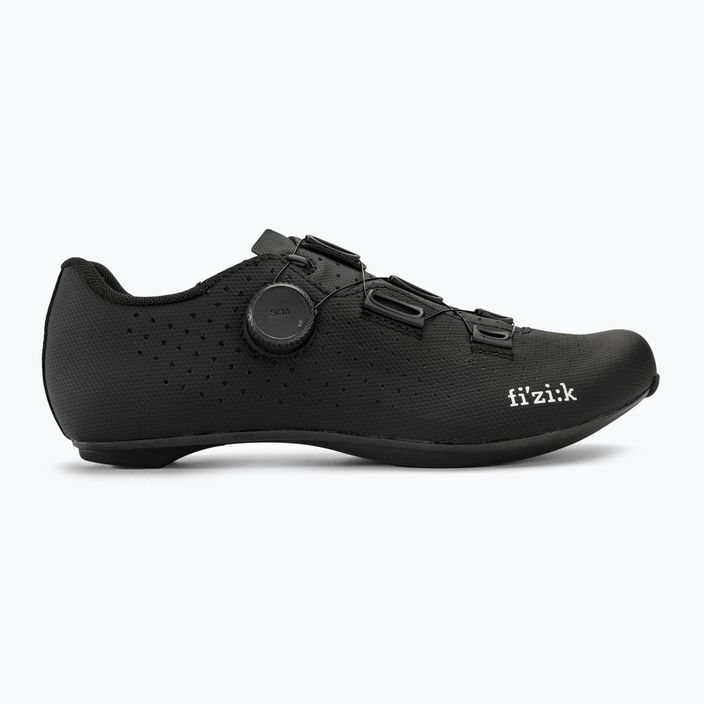 férfi országúti cipő  Fizik Tempo Decos Carbon black/black 2