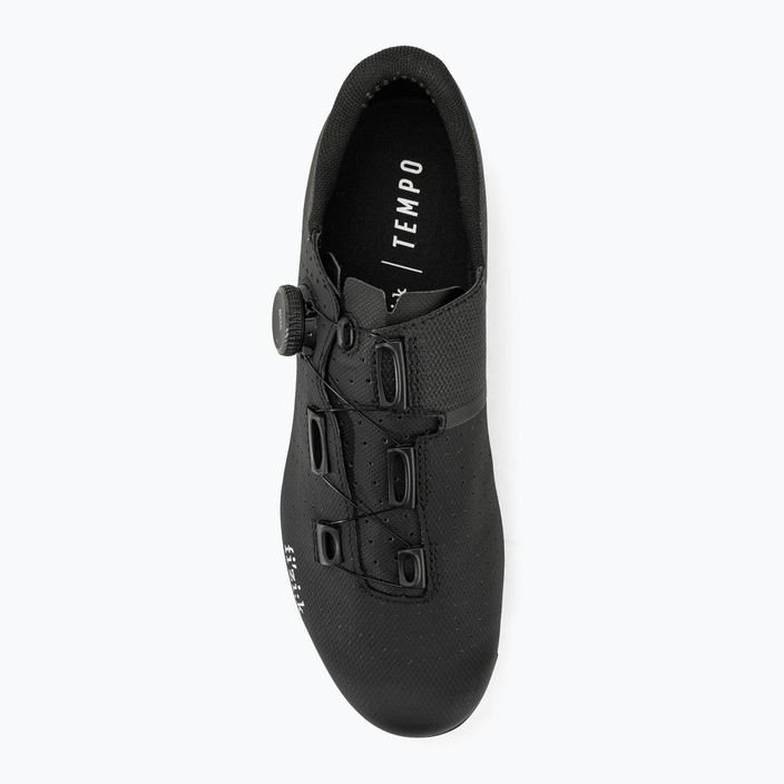 férfi országúti cipő  Fizik Tempo Decos Carbon black/black 5