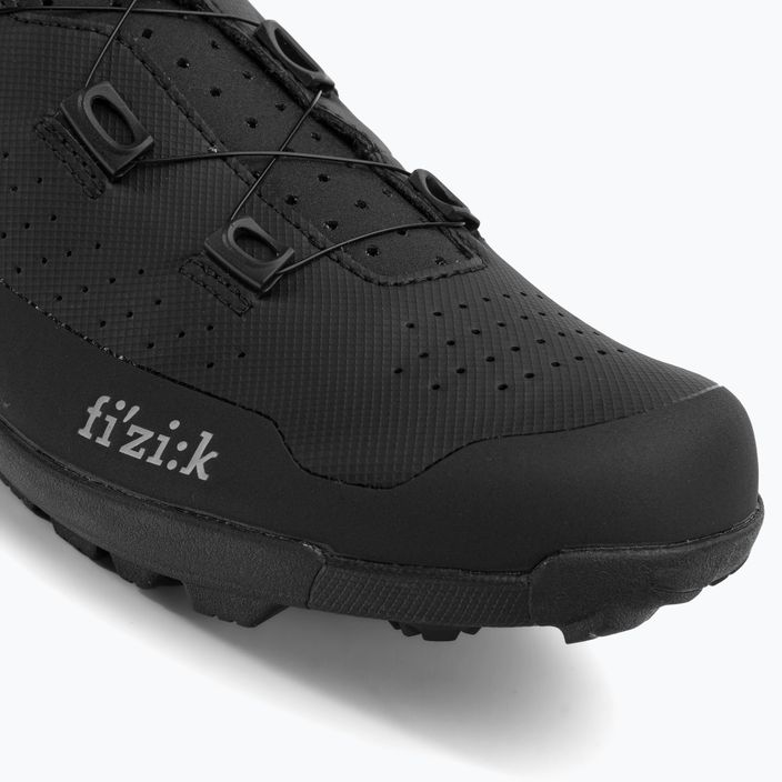 Férfi MTB kerékpáros cipő Fizik Terra Atlas fekete TEX5BPR1K1010 7