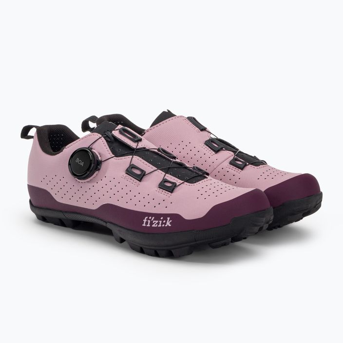 Női MTB kerékpáros cipő Fizik Terra Atlas rózsaszín TEX5BPR1K3710 4