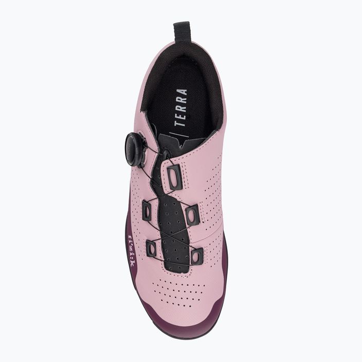 Női MTB kerékpáros cipő Fizik Terra Atlas rózsaszín TEX5BPR1K3710 6