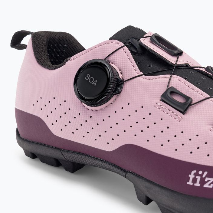 Női MTB kerékpáros cipő Fizik Terra Atlas rózsaszín TEX5BPR1K3710 8