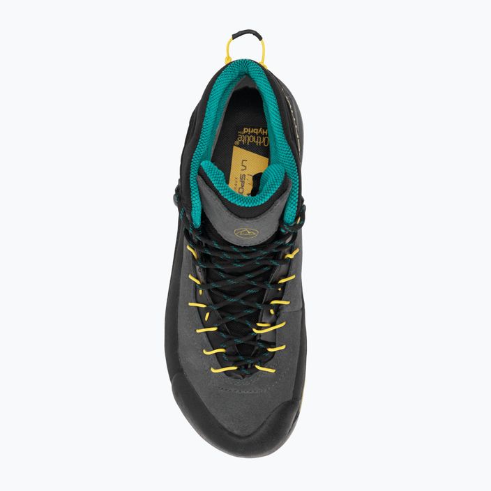 Férfi La Sportiva TX4 Evo Mid GTX carbon/bambusz közelítőcipő 5