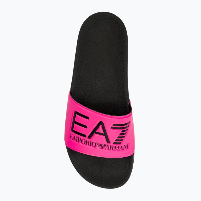 Papucs EA7 Emporio Armani Water Sports Visibility pink fluo/black 5