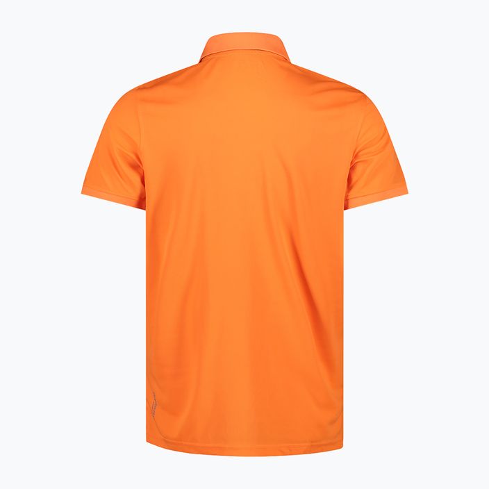 CMP férfi pólóing narancssárga 3T60077/C550 2